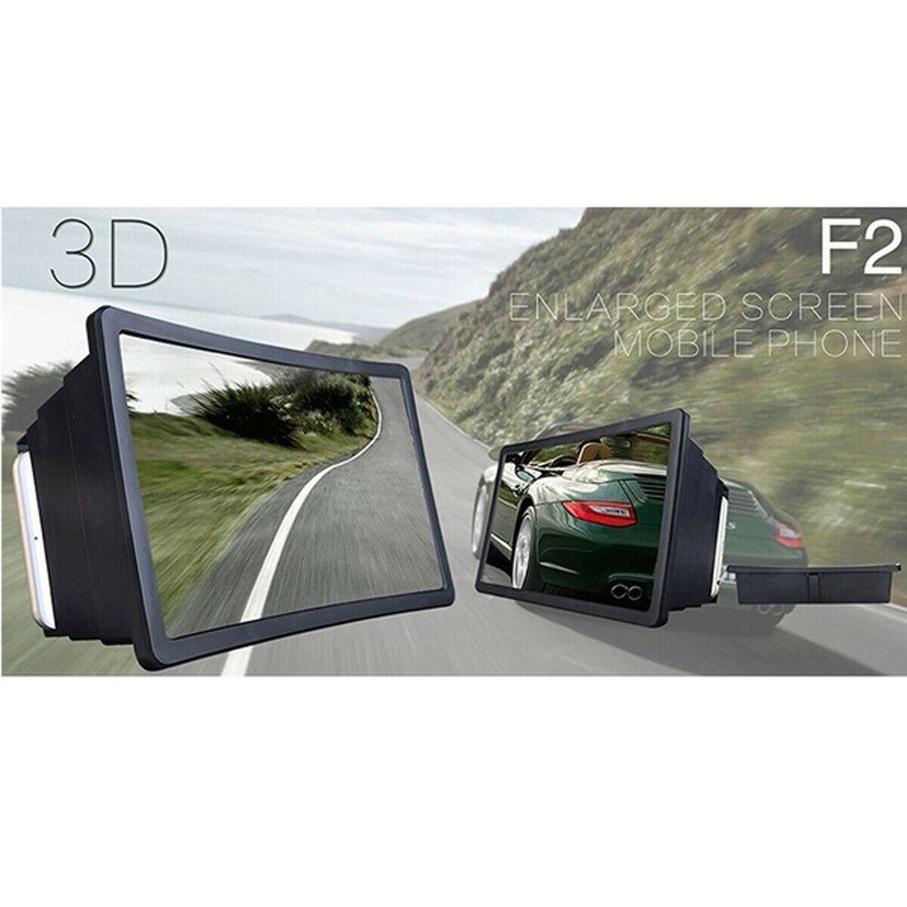 Portable HD Video Enlarge Mobile Phone Amplifier 3D Screen Magnifier Phone Holder