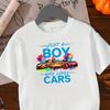 Boy's Car Lover Shirt or Kids Shirt – Cool Graphic Tee, Racing Vehicle Shirt or Kids Shirt