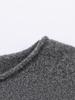 2025 Autumn/Winter Elegant Women's Knit Dress with Waist-Cinching Design