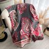 Retro Scarf Cashew Temperament Versatile Shawl Fashion Jacquard Outer Cape Scarf Cold Women's Double-sided