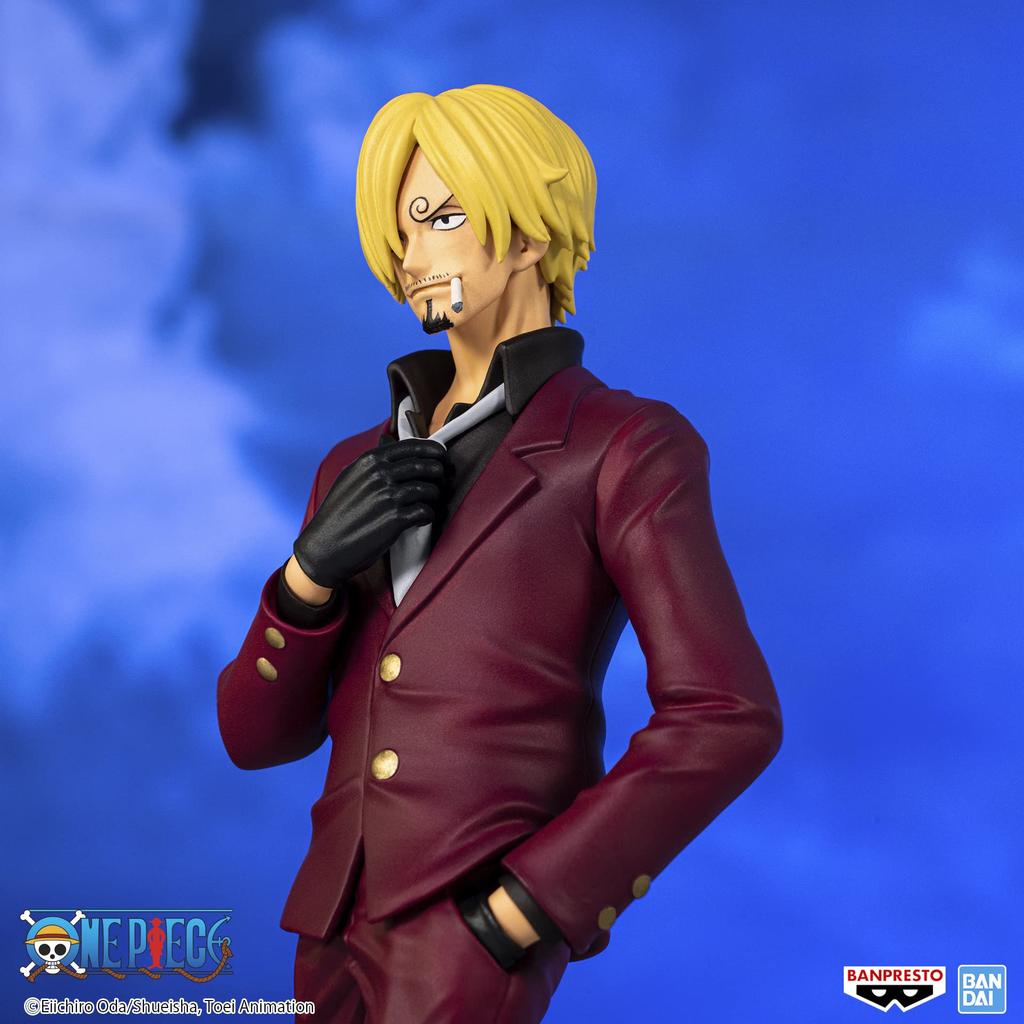 BANPRESTO One Piece Sanji Bandai Spirits The Shukko Figure, Medium, BP88184