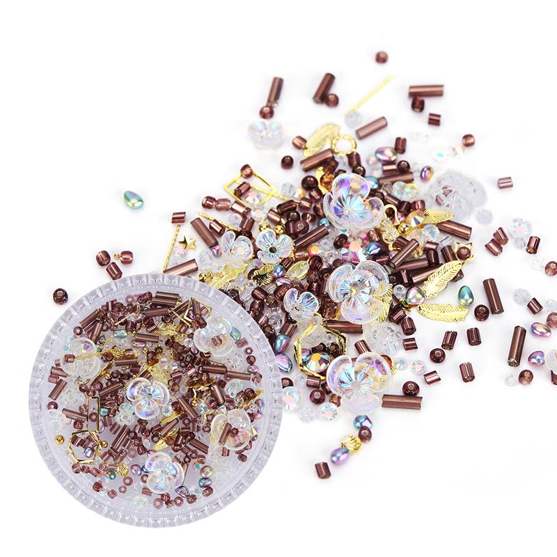 

1 коробка, стразы для дизайна ногтей, 3D цветок, нерегулярные очаровательные кристаллы, ювелирный декор, дизайн ногтей, аксессуары для гель-лака