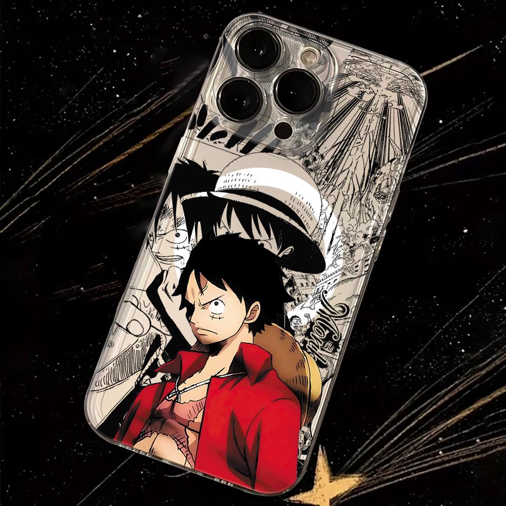 

Anime Ones Pieces Luffys Magnetic Phone Case for Samsung Galaxy S25 S24 S23 S22 S21 S20 FE Edge Plus Ultra 5G Soft Clear TPU Samsung Note10