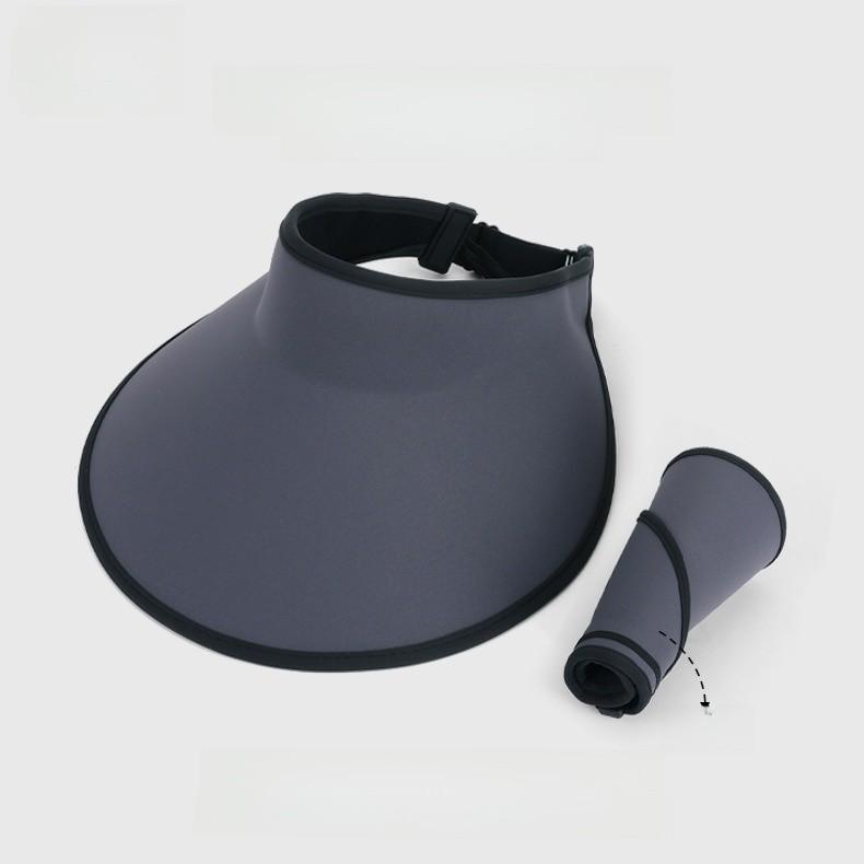 Ice Silk Unobtrusive Summer Sun Hat With Wide Brim For Outdoor Uv Protection