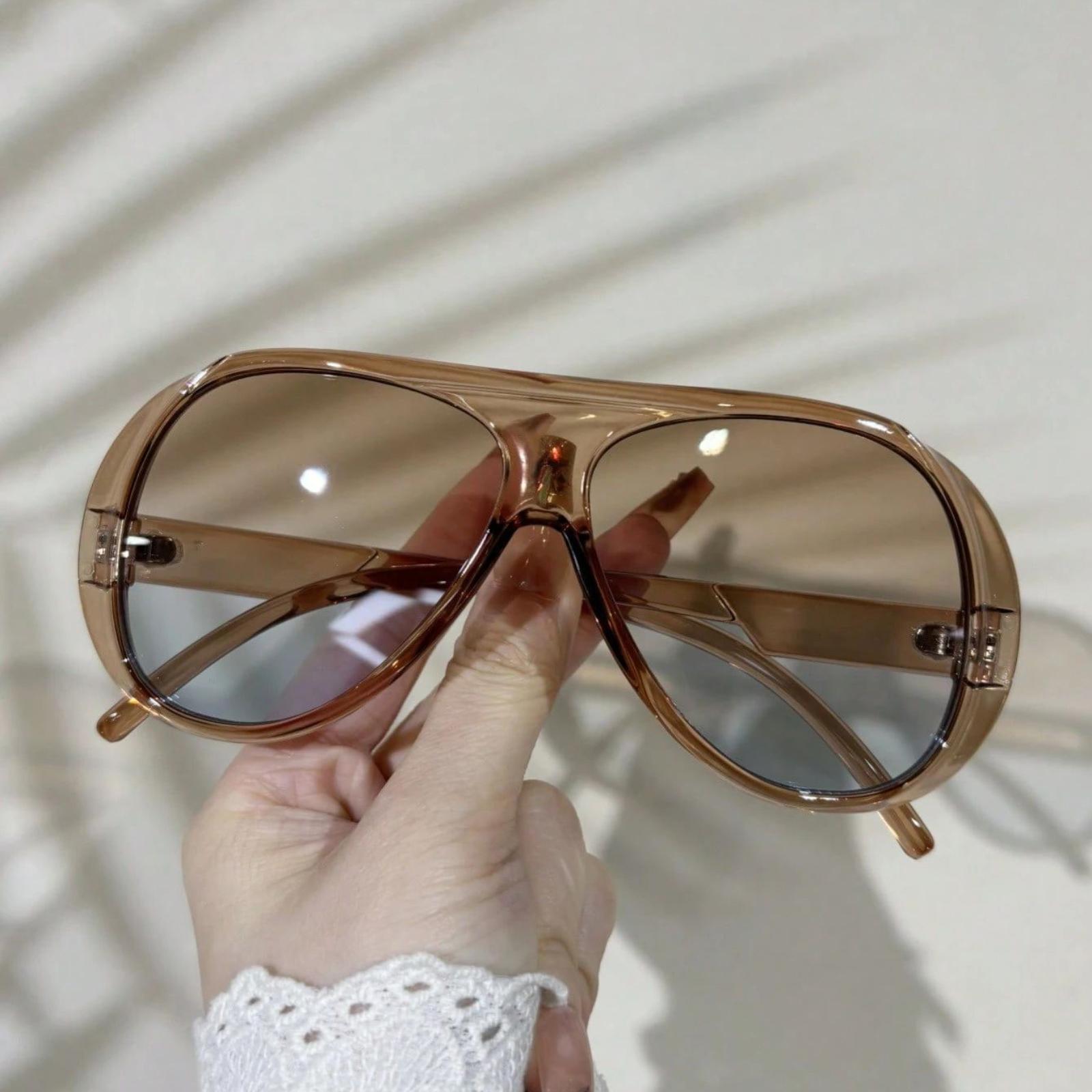 Oversized Fashion Sunglasses One Size