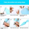 34 Pieces Cake Decorating Set Piping Bag And Piping Nozzle Set For Piping Paper Cupcakes Cookies Dessert Candy Pastry Pie