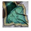 Womens Large Silk Feel Scarf Square Satin Scarves Fashion Designer Scarf Lightweight