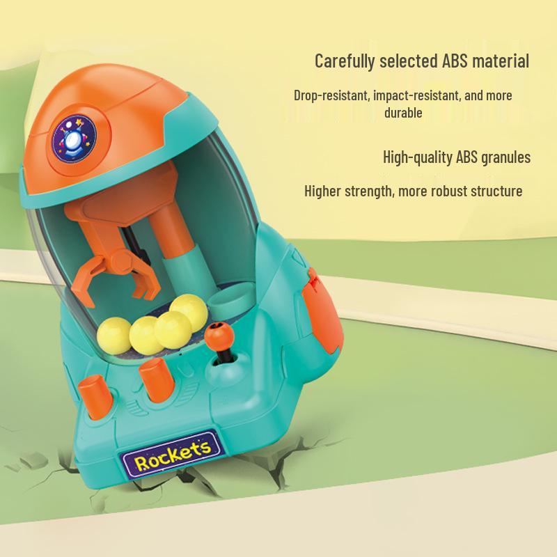 Kid's Mini Claw Machine - Candy, Doll, and Gashapon Toy for Boys and Girls