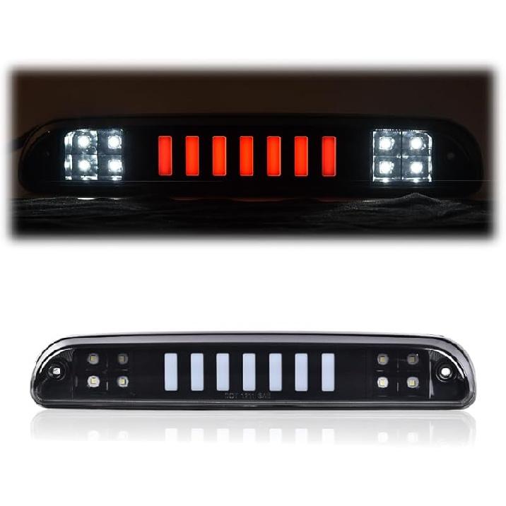 GRAND ORANGE LED Third Brake Lights Compatible With Ford F150 / Fits Lincoln Models 2004-2008 DOT Certified 3Rd Tail Light Assembly