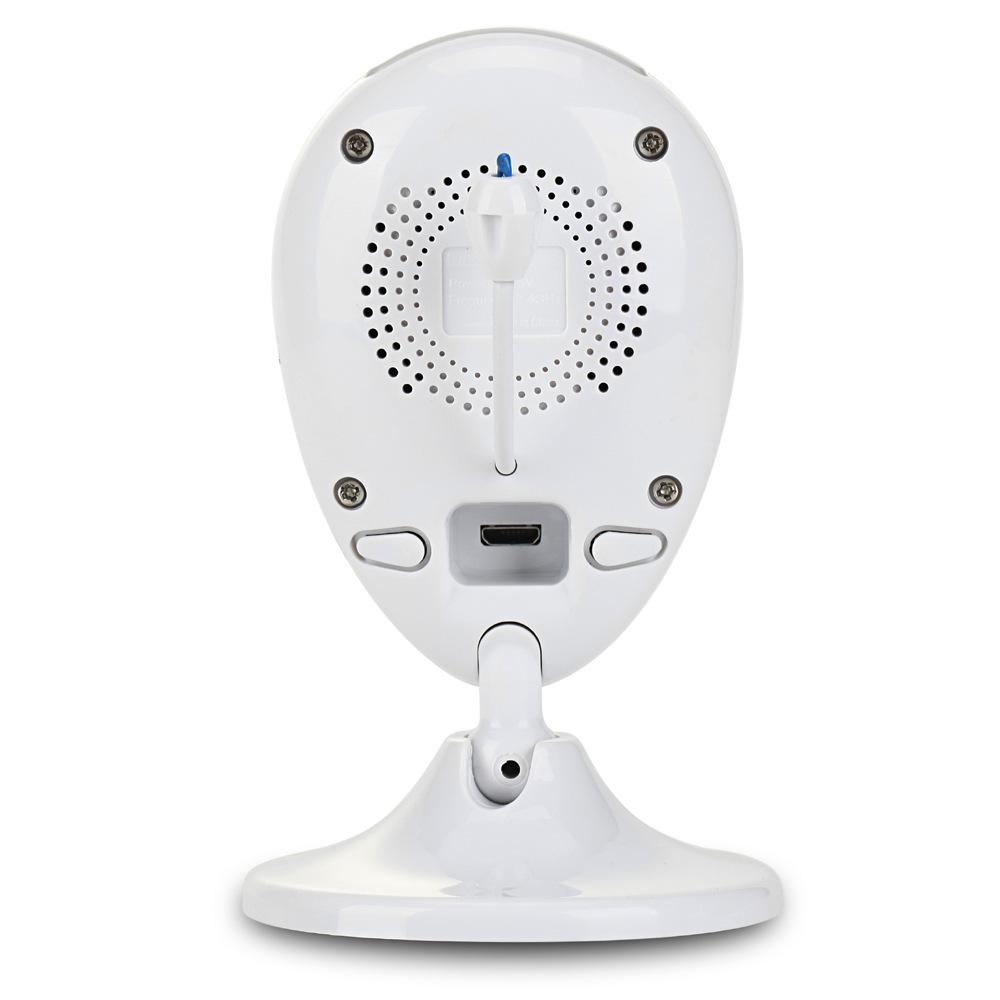 Wireless Baby Monitor with Two-Way Talk, Infrared Night Vision, and Walkie-Talkie Functionality