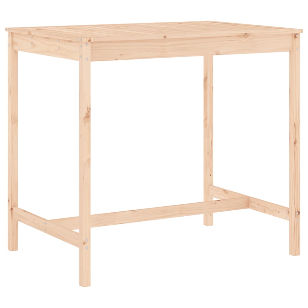 5 Piece Garden Bar Set Solid Pine Wood