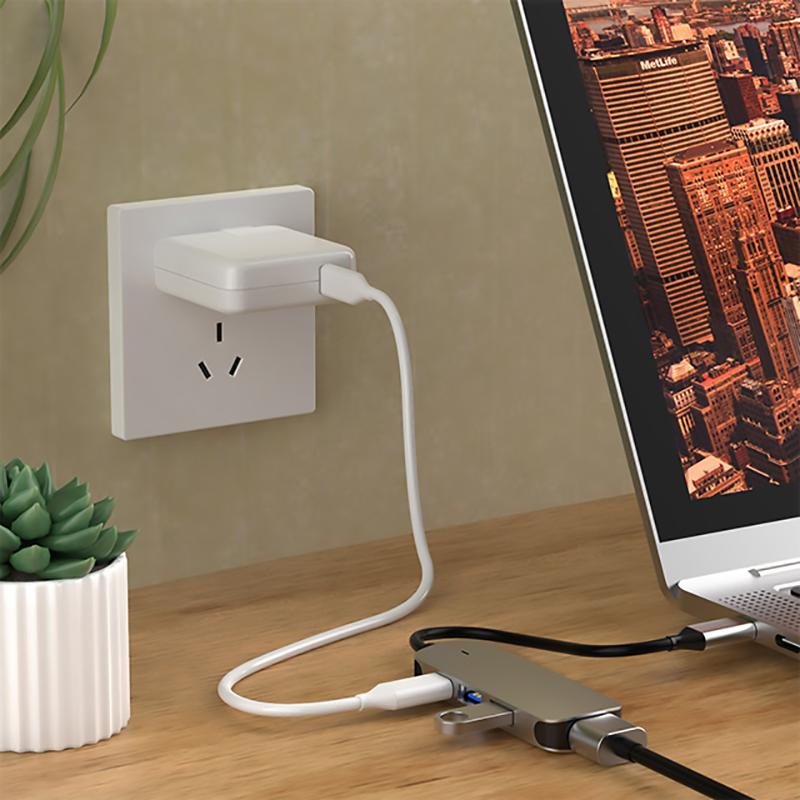 Adattatore USB C Hub Multiporta 3-in-1: HDMI 4K, USB 3.0 E Ricarica PD 100W Per MacBook, Galaxy E Altri