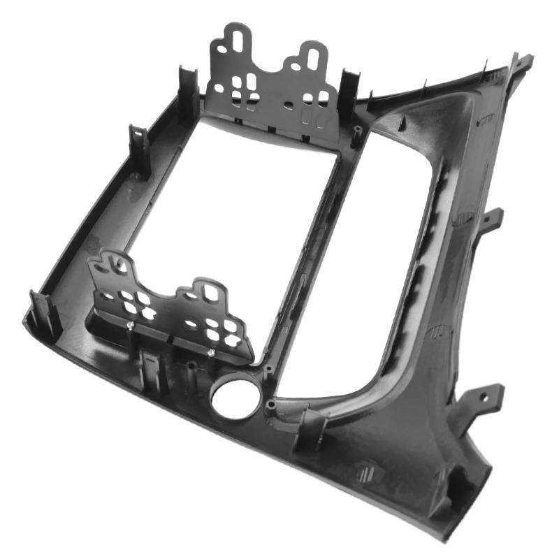 Painel de rádio de fáscia de carro 2 Din para Honda- Civic- Hatchback 2006-2011CD DVD Moldura de fáscia Painel Adaptador Capa Guarnição  (Roda esquerda)