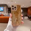 Luxury Plating Bling Glitter Quicksand Cartoon Swan Phone Case for iPhone 15 11 12 13 14 16 Pro Max Plus Camera Protection Cover