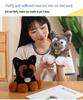 Adorable Fluffy Husky Plush Toy Doll
