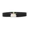 Stylish Women's Stretchy Belt Waistband with Metal Buckle for Dresses Jeans and Trousers Fashion Clothing Accessory