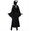 Kids Dark Witch Cosplay Costume, Punk Style Vampire Queen Halloween Outfit