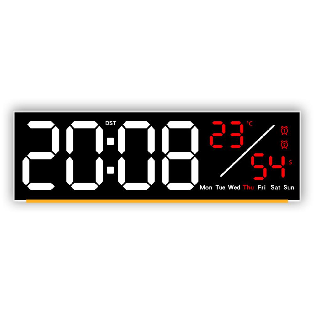 Digital LED Clock With Time Date Temperature Alarm Timers Stopwatch 12/24H DST LED Countdown Table  Clock