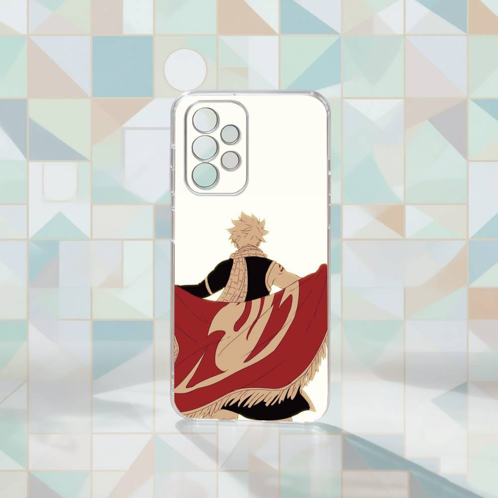 

Fairy Tail Natsu Dragneel Phone Case For Samsung S25,S24,S21,S22,S23,S30,Ultra,S20,Plus,Fe Transparent Cover Samsung S22ULTRA5G
