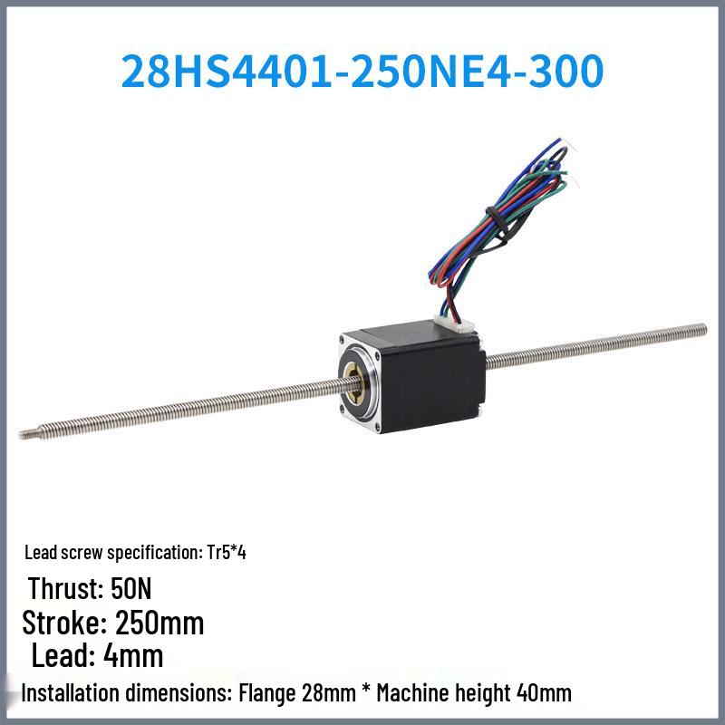 Stepper Motor Linear Reciprocating Telescopic Screw (20/28/35/42/57 Sizes)