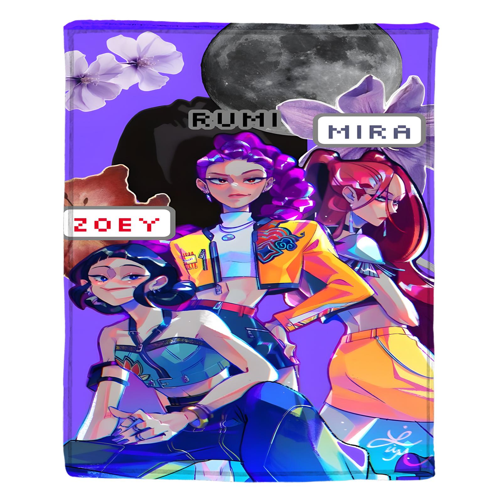 

Фланелевое цифровое печатное одеяло, кондиционер, одеяло для дивана, подарок для девочки One Size