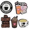 Sticker 3D Coffee Set of 5 Pcs