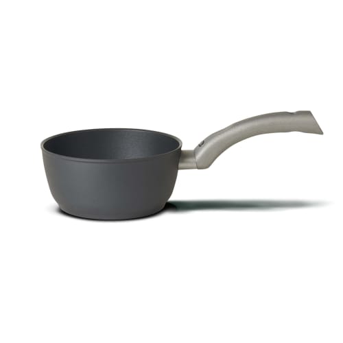 

Meyer TVS Mito Induction Saucepan, 18cm, Aluminum, Induction Compatible, Fluoroplastic Coating, Made in Italy, Gray, TVM-S18