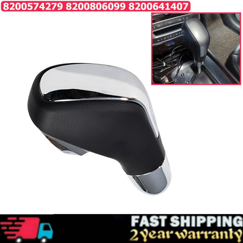 6 Speed Automatic Gear Knob For Renault Fluence Megane 3 Laguna 3 8200574279 8200806099 8200641407 Black Chrome Gear Lever