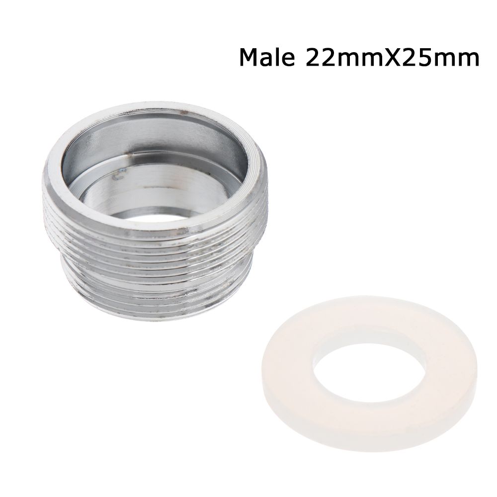 Tap Aerator Adapter, 22mm NPT Female Thread For Sink Faucet - Replacement Nozzle - Black - View #3