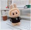 17cm Labubu Doll Vinyl Keychain: First & Second Gen Blind Box Clothes Collection