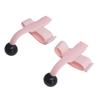 1 Pair Piano Finger Trainer Strong Support Food Grade Rubber Finger Positioning Aid for Practice Rosy