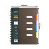 210 Pages Subject Notebook Thickened Coil Page Coil Notebook Draft Notebook  For Students