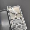 1Pc Stainless Steel Keychain  High-Grade Keyring Personalized Car Buckle