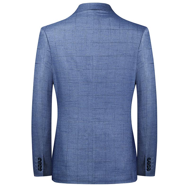 Abito da uomo primaverile in stile coreano slim fit per giovani e mezza età, piccolo abito casual, giacca singola
