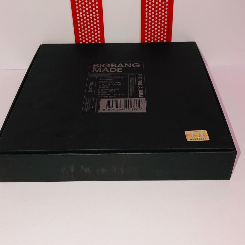 [USED] Korean Edition CD BIGBANG MADE THE FULL ALBUM Regular Edition