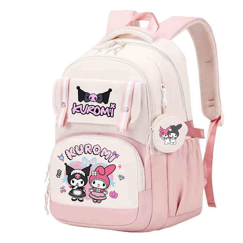 Animation Cartoon Printing Primary And Secondary School Students Lightweight Ridge Protection Backpack Large Capacity Campus School Bag