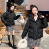 Hooded Casual Down Cotton Jacket Women's 2025 Winter New Korean Version Loose Slimming Cotton Jacket Student Thickened Jacket
