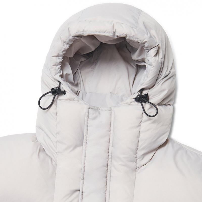 NOMANUAL Hestia Hooded Duck Down   Warm Gray