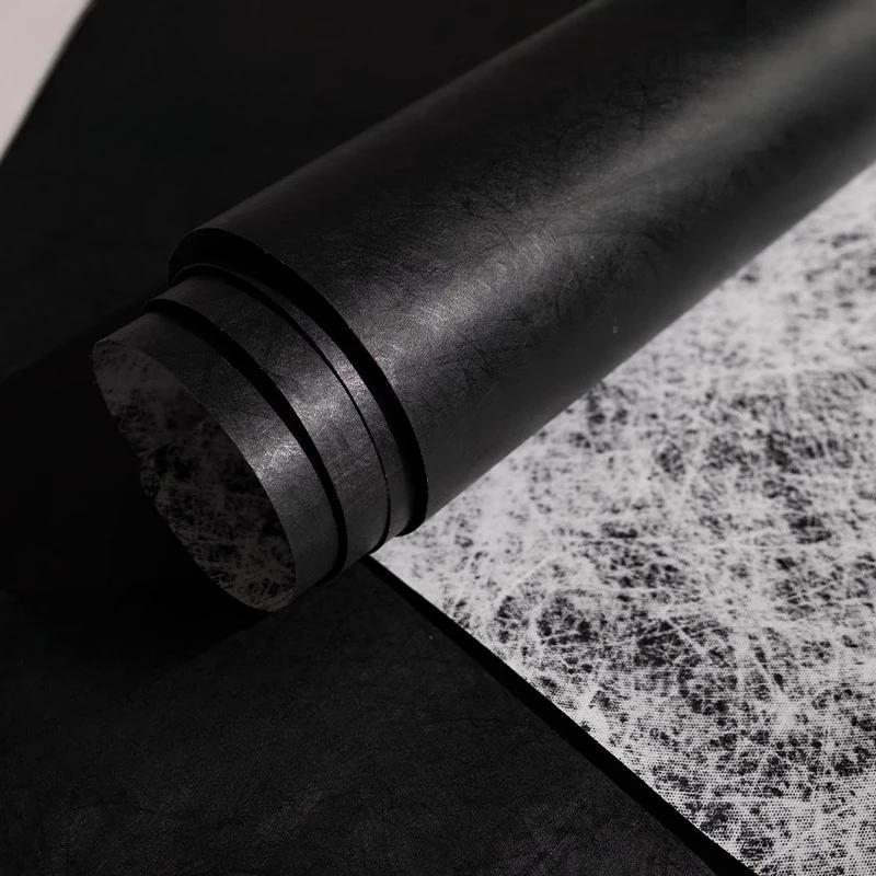

100x150см Черная ткань, похожая на бумагу DuPont, Текстурированная плиссированная фоновая ткань, Устойчивая к разрыву, DIY Креативная одежда, Сумки 100x150cm чёрный