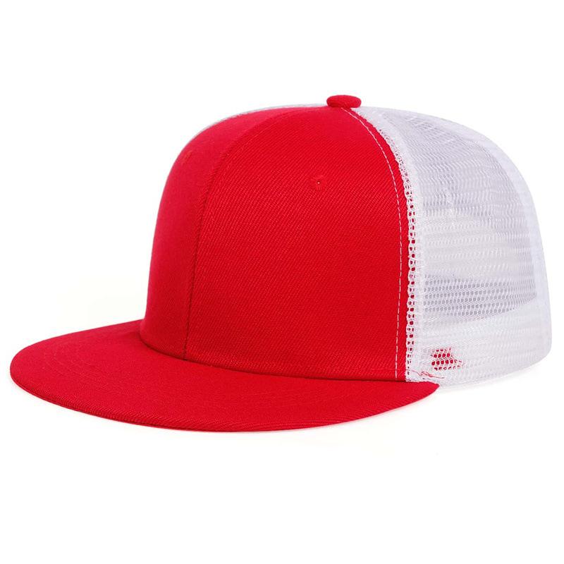 For Men And Women Mesh Flat Brim Baseball Caps Hip Hop For Men Snapback Trucker Cap Women Casual Shade Dad Hat Latest Minimalist Adjustable