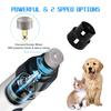 Dog Nail Grinders Bass Low Vibration USB Rechargeable Electric Clippers Cat Paws