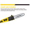 2.8M Cordless Telescoping Electric Chainsaw Pruner Home Garden Pole Saw Hedge Tree Trimmer Cutter Pruning Tool With1 Battery