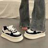 Casual Sneakers  Spring New! Women's Platform Thick Soled White Sneakers Versatile Niche Casual Shoes Height  Increasing