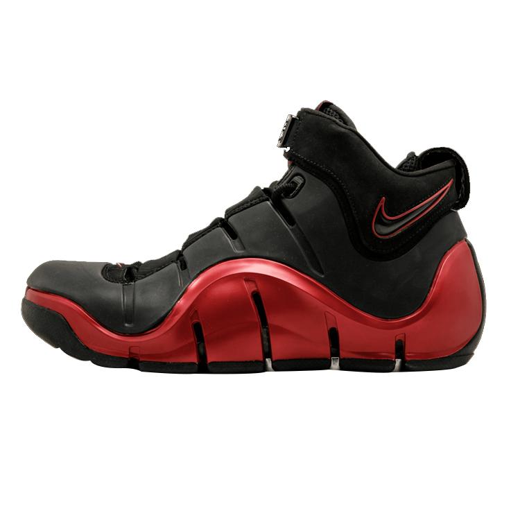 

Nike LeBron 4 Black Crimson 314647-002 45