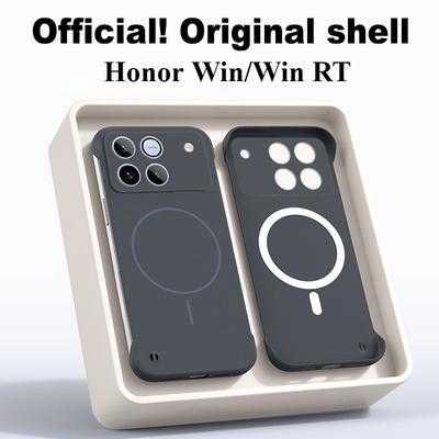 For Magsafe Frameless Case For Honor Win RT Magnetic Wireless Charging Matte Ultra Thin Hard PC Back Cover For Honor Win Bumper