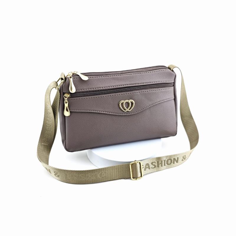 Trendy spring new fashion middle-aged and elderly mothers shopping single shoulder oblique span bag women's change bag