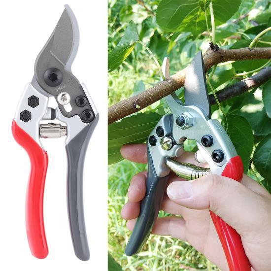 Manual High‑Carbon Steel Garden Pruner Fruit Tree Branch Pruning Shears Trimming Scissors