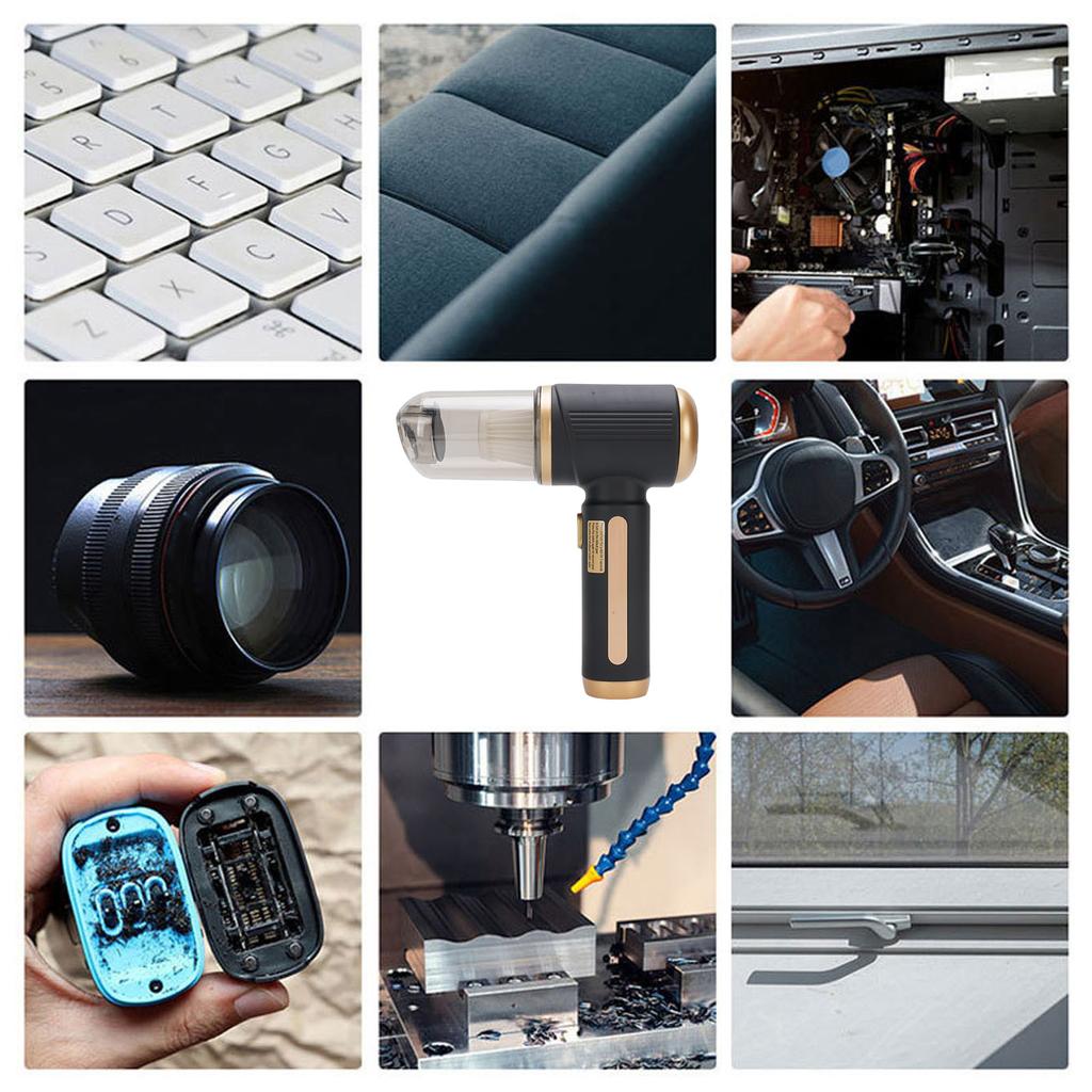 Handheld Car Vacuum Multifunctional High Power Rechargeable Portable Handheld Vacuum for Home Handheld Car Vacuum Cleaner