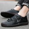 Men Shoes Classic Men Casual Shoes High Quality Leather Men Moccasins Outdoor Breathable Men Flats Shoes  Men 'S Footwear