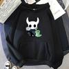Hollow Knight popular character printed sweatshirt, autumn and winter casual sportswear, cute anime costume pullover